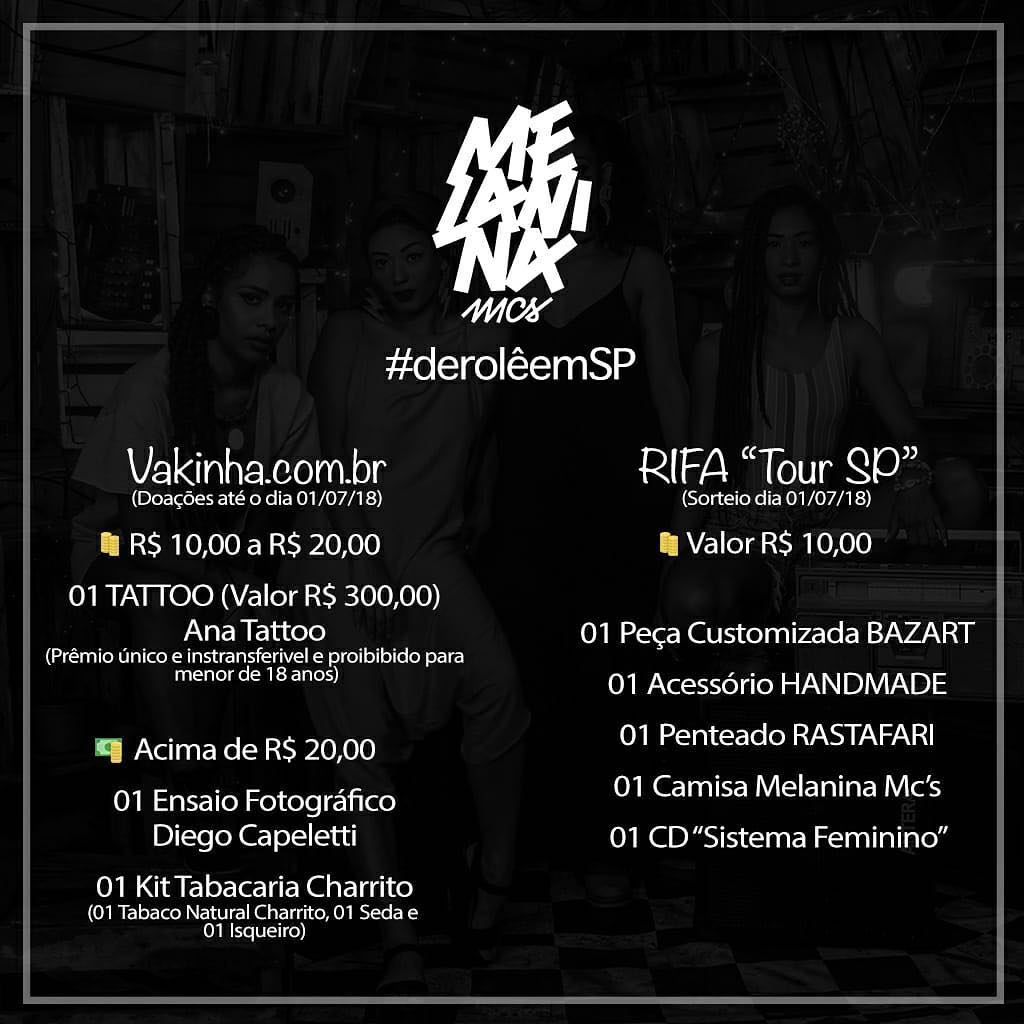 melanina-mcs-vakinha-rifa-são-paulo-reprodução-instagram